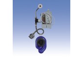 SANELA Radar. splachovač SLP 53RZ na liště pro pisoár APOLLO a TAURUS,integr. zdroj 01535