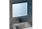 SAPHO FLOAT 22556 zrcadlo s LED osvětlením 40x60cm, bílá