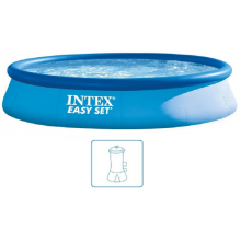 VÝPRODEJ INTEX Easy Set Pool Bazén 457 x 84 cm s kartušovou filtrační pumpou 28158NP POŠKOZENÝ OBAL!!
