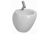 IL BAGNO ALESSI ONE 1597.0.200.104.1 Umývátko 46x42,5 s 1 otvorem pro baterii, LCC