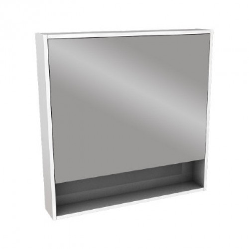 KOLO Ovum by Antonio Citterio zrcadlová skříňka 80 cm, lesklá bílá 88334