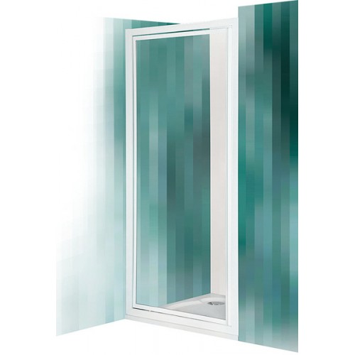 ROLTECHNIK Sprchové dveře CDO1/800 bílá / transparent