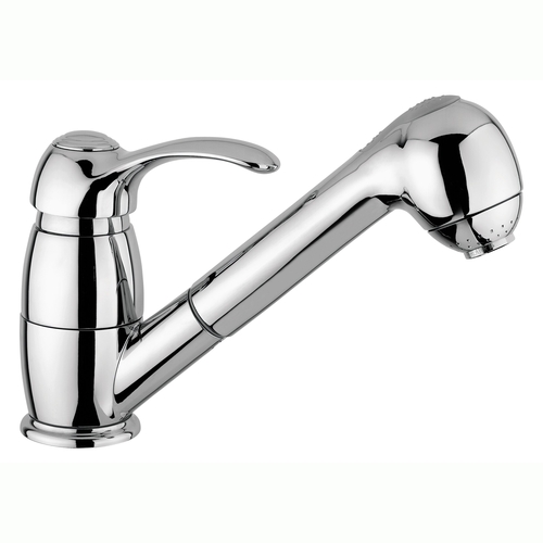 FONTE Flavia baterie dřezová s vytahovací sprchou, chrom FA183CR FONTE Flavia baterie dřezová s vytahovací sprchou, chrom FA183CR