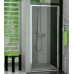 RONAL TOPP TOP-Line jednokřídlé dveře 90 cm, matný elox/Durlux TOPP09000122