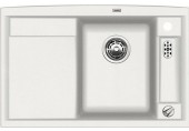 BLANCO Axia II 45 S dřez s excentrem, včetně sifonu, bílá 516779