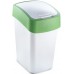 CURVER Odpadkový koš Flipbin, 65,3 x 29,4 x 37,6 cm, 50 l, zelený, 02172-706