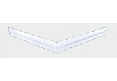 GELCO čelní panel ke sprchové vaničce G5 Aneta 100x100, bílá GP001