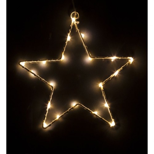 RETLUX RXL 60 20LED STAR WW BAT vánoční hvězda, osvětlení 50001813