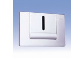 SANELA Splachovač WC SLW 02GT pro splachovací nádržku Geberit- tlačítko TANGO- nerez 14022