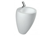 Laufen IL BAGNO ALESSI One umyvadlo 52x53 cm, s otvorem pro baterii, LCC 8.1197.1.400.104.1