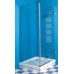 RAVAK Sprchové dveře s pevnou stěnou GSDPS-110x80 R chrom Transparent 0BPD4A00Z1