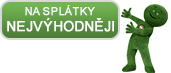 Nákup na splátky, pouze nyní bez navýšení