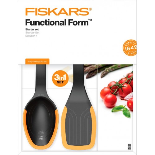 Fiskars Startovací set - lžíce, lopatka a kleště 1027306