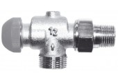 HERZ TS-98-VHF-Termostatický ventil M30x1,5 axiální 1/2" šedá krytka 1763826