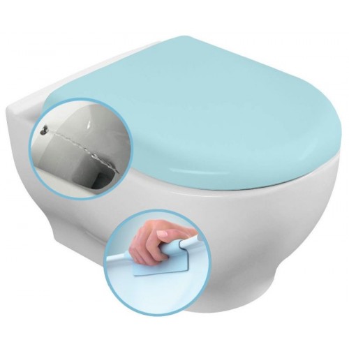 SAPHO GARCIA závěsné WC rimless s bidetovou sprškou, 10051 SAPHO GARCIA závěsné WC rimless s bidetovou sprškou, 10051