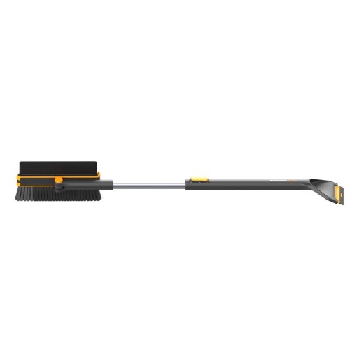 Fiskars X-series teleskopická otočná stěrka se smetáčkem a škrabkou 1078492 Fiskars X-series teleskopická otočná stěrka se smetáčkem a škrabkou 1078492