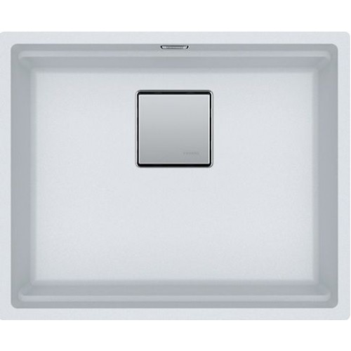 Franke Kubus 2 KNG 110-52, 560x460 mm, Fragranitový dřez, Bílá led 125.0641.421
