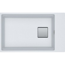 Franke Kubus 2 KNG 110-62, 760x460 mm, fragranitový dřez, Bílá led 125.0512.517