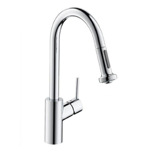 Hansgrohe TALIS S2 VARIARC Páková kuch. armatura s vytaž. sprškou, chrom 14877000