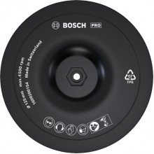 BOSCH Upevňovací deska se suchým zipem 125 mm, 8 mm 1609200154