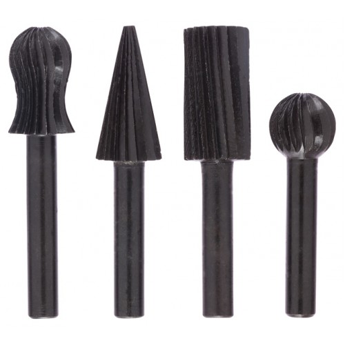 BOSCH Sada ručně vedených fréz 13 mm, 4 kusy 1609200314