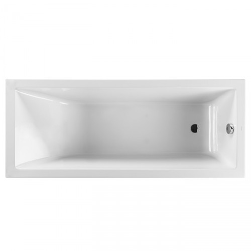 Jika CUBITO vana 170x75cm, bez podpěr, bílá, H2224200000001