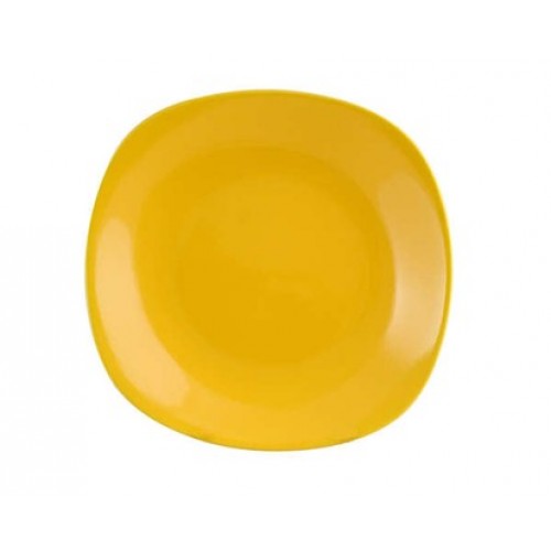 VETRO-PLUS talíř hluboký žlutý square 23cm 203093120A