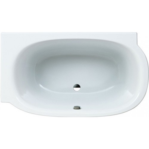 MIMO by LAUFEN Vana 140x80, vestavná, levý roh, bílá Microban 2.2255.0.300.000.1