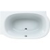 MIMO by LAUFEN Vana 140x80, vestavná, levý roh, bílá Microban 2.2255.0.300.000.1