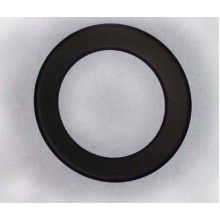 Růžice kouřovodu 160mm kroužek (0,5) černá