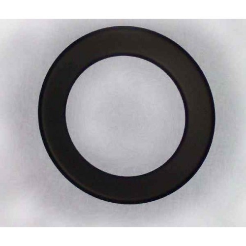 Růžice kouřovodu 150mm kroužek (0,5) černá