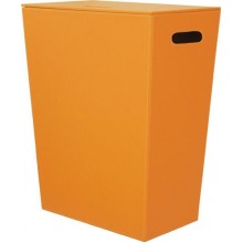 SAPHO Koh-i-noor 2463OR ECO PELLE koš na prádlo 47x30x60cm, oranžová