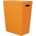 SAPHO Koh-i-noor 2463OR ECO PELLE koš na prádlo 47x30x60cm, oranžová