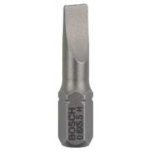 BOSCH Šroubovací bit zvlášť tvrdý Extra-Hart S 0,8x5,5, 25 mm 2607001461