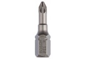 BOSCH Šroubovací bit zvlášť tvrdý Extra-Hart PZ 1, 25 mm 2607001555
