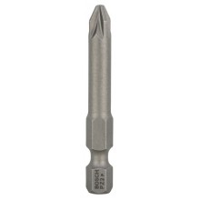 BOSCH Šroubovací bit zvlášť tvrdý Extra-Hart PZ 2, 49 mm 2607001577