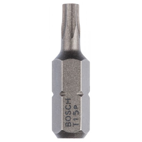 BOSCH Šroubovací bit zvlášť tvrdý Extra-Hart T15, 25 mm 2607001608