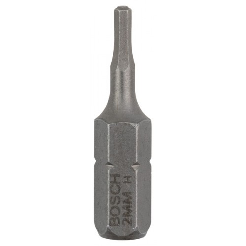 BOSCH Šroubovací bit zvlášť tvrdý Extra-Hart HEX 2, 25 mm 2607001718