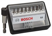 BOSCH (8+1)dílná sada šroubovacích bitů Robust Line, S Extra-Hart 25 mm 2607002562