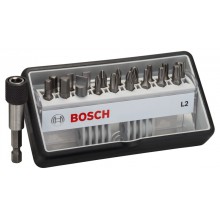 BOSCH (18+1)dílná sada šroubovacích bitů Robust Line, L Extra-Hart 2607002568