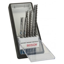 BOSCH 6dílná sada pilových plátků Robust Line Wood and Metal Progressor, se stopkou T 2607010531