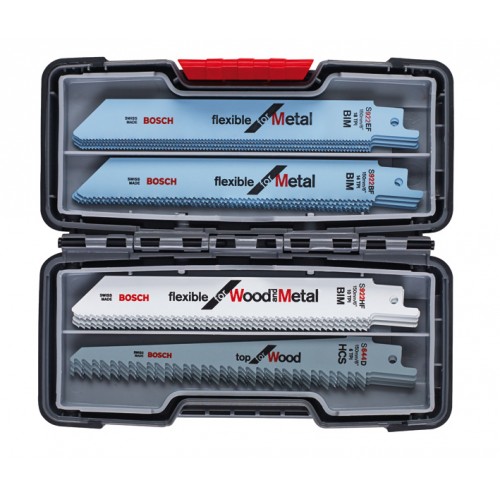 BOSCH "TOUGH BOX" Sada pilových listů 20 kusů Wood/Metal 2607010902