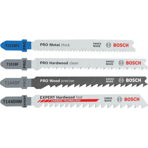 BOSCH Sada pilových plátků Wood and Metal, 15 ks 2607011437