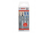 BOSCH Sada pilových plátků Wood and Metal, 18 ks 2607011439