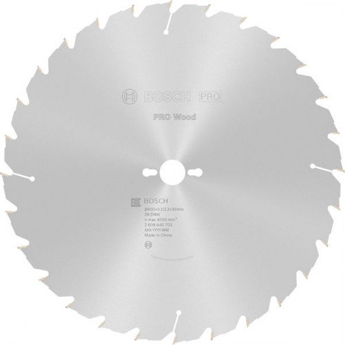 BOSCH Pilový kotouč Construct Wood 400 x 30 x 3,2 mm; 28 2608640703