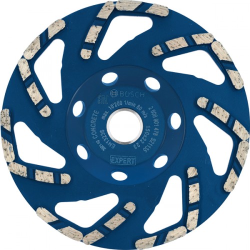 BOSCH Diamantový hrncový kotouč EXPERT Concrete 150 × 22,23 × 4,5 mm 2608901478