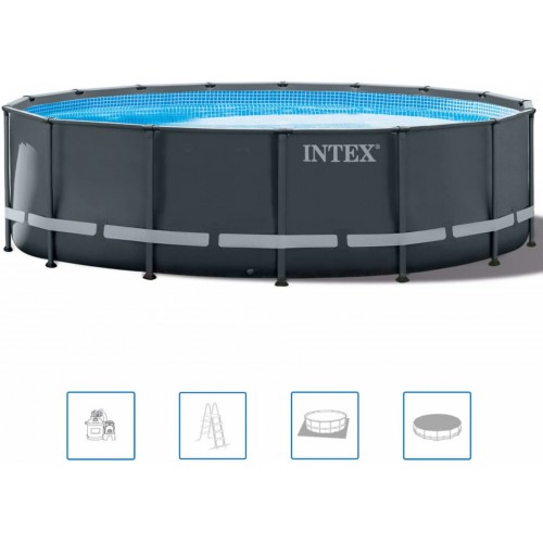 INTEX ULTRA XTR FRAME POOLS SET Bazén 488 x 122 cm s filtrací 26326GN INTEX ULTRA XTR FRAME POOLS SET Bazén 488 x 122 cm s filtrací 26326GN