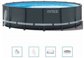 INTEX Ultra XTR Frame Pools Rámový bazén 61 x 122 cm s filtrací 26334GN