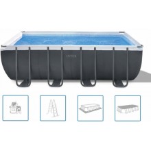 INTEX Ultra XTR Rectangular Frame Pool Bazén 549 x 274 x 132 cm + písková filtrace, 26356