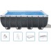 Intex Ultra XTR Rectangular Frame Pool Bazén 549 x 274 x 132 cm + písková filtrace, 26356